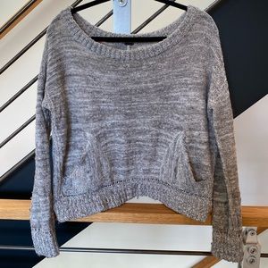 Free People Knitted Off the Shoulder Sweater